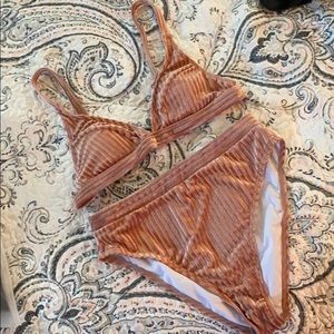 NEW bomshe high waisted bikini